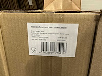 Partij papierentassen brown (10000x) - afbeelding 3 van  5