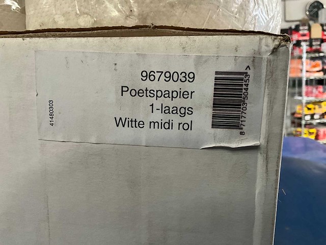Partij papierrollen - afbeelding 2 van  2