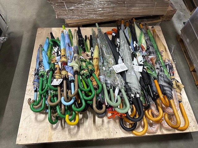 Partij paraplu’s 100 stuks - afbeelding 4 van  5