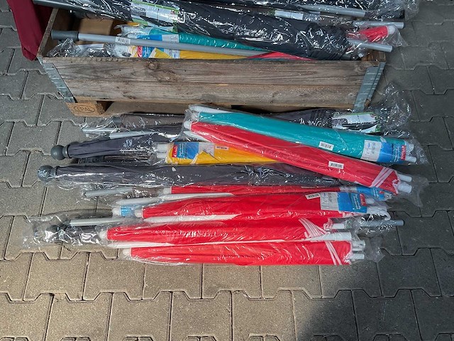 Partij parasols (30x) - afbeelding 2 van  3