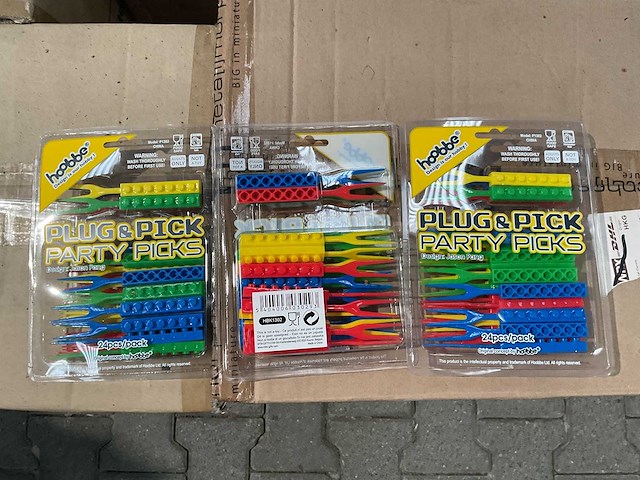 Partij party prikkers - 24pcs/pack (350x) - afbeelding 1 van  3