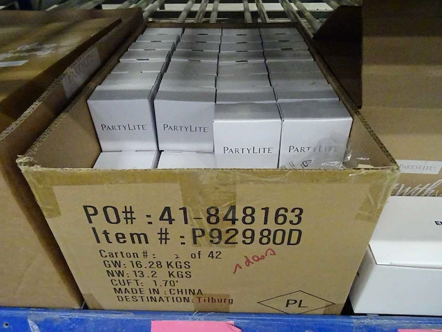 Partij partylite kaarsen en woningaccessoires, circa 980 items - afbeelding 4 van  23
