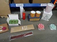 Partij partylite kaarsen, geurproducten en woningaccessoires, circa 1045 items - afbeelding 5 van  21