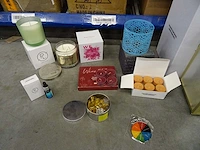Partij partylite kaarsen, geurproducten en woningaccessoires, circa 1470 items - afbeelding 21 van  26