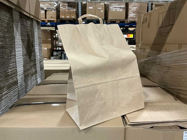 Partij pdt blanco 80 grs bruin kraft fsc mix credit (320x150)x430mm (3750x) - afbeelding 1 van  5