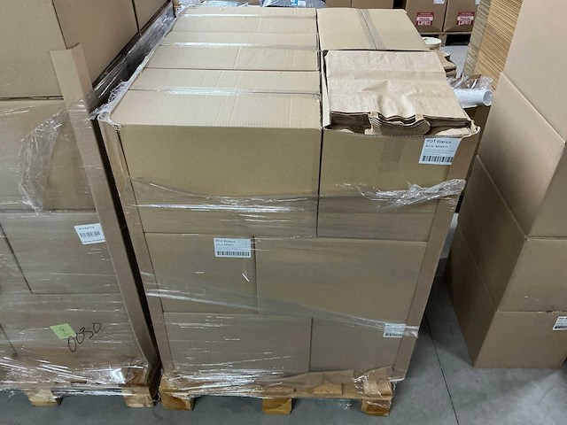 Partij pdt blanco bruin kraft fsc mix credit (320x150)x430mm (3750x) - afbeelding 3 van  4