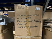 Partij peacocks on clips 20cm red (240x) - afbeelding 6 van  6