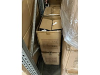 Partij pendant ring metal d40cm black iron (384x) - afbeelding 3 van  4