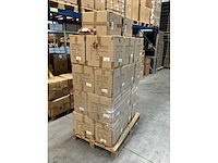 Partij pendant stars open wood d9cm+16cm rope copper (14976x) - afbeelding 2 van  4