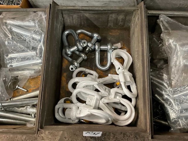 Partij pennen, haken, splitpennen, d-sluiting - afbeelding 7 van  8