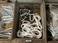 Partij pennen, haken, splitpennen, d-sluiting - afbeelding 7 van  8