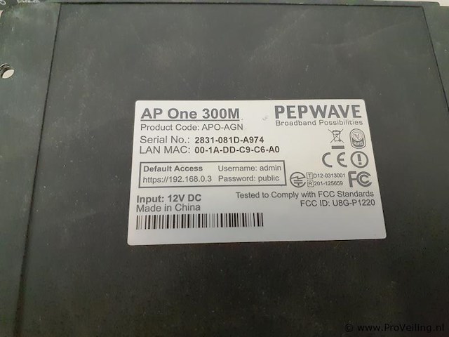Partij pepwave netwerkrouters - 24 stuks - afbeelding 4 van  4