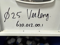 Partij perskoppelingen, geberit, flowfit, zwart - afbeelding 16 van  25