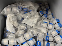 Partij perskoppelingen, geberit, flowfit, zwart - afbeelding 17 van  25