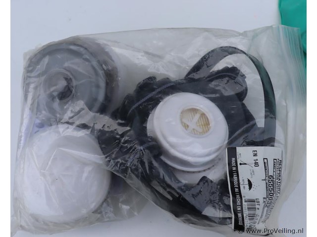 Partij persoonlijke beschermingsmiddelen o.a. honeywell flexy veiligheidsbril 6004, gehoorbeschermer & handschoenen - afbeelding 2 van  6