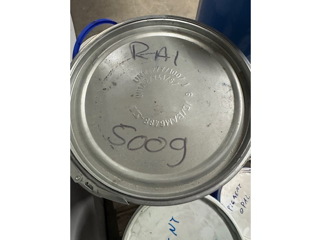 Partij pigment, diverse kleuren - afbeelding 5 van  7