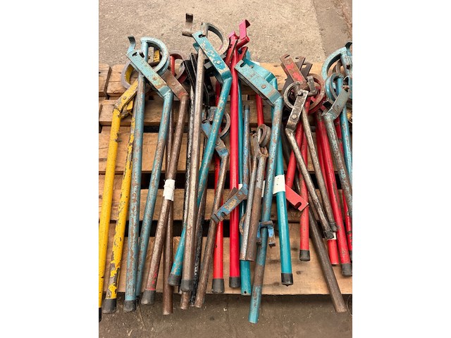 Partij pijpbuigtangen/handpijpbuigers diverse maten ca. 25x - afbeelding 6 van  6
