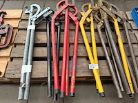 Partij pijpbuigtangen/handpijpbuigers diverse maten ca. 8x - afbeelding 2 van  5