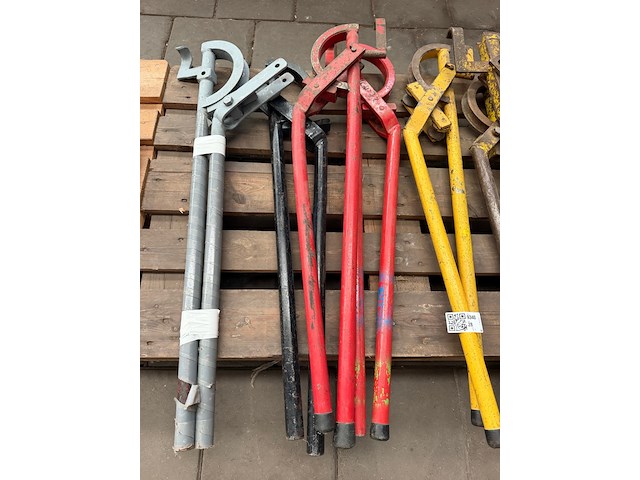 Partij pijpbuigtangen/handpijpbuigers diverse maten ca. 8x - afbeelding 5 van  5