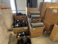 Partij pijpen bochten en koppelstukken, comfopipe - afbeelding 1 van  6