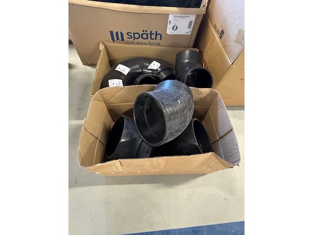 Partij pijpen bochten en koppelstukken, comfopipe - afbeelding 2 van  6