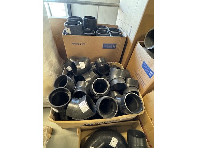 Partij pijpen bochten en koppelstukken, comfopipe - afbeelding 3 van  6