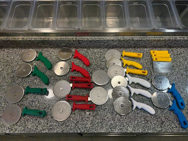 Partij pizzasnijders - afbeelding 1 van  3