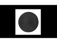 Partij placemat round 38cm, black (144x) - afbeelding 4 van  5