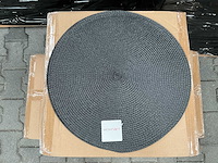 Partij placemat round 38cm, black (288x) - afbeelding 1 van  5