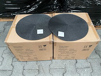 Partij placemat round 38cm, black (288x) - afbeelding 2 van  5