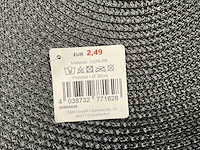 Partij placemat round 38cm, black (288x) - afbeelding 5 van  5