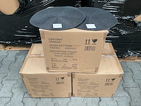 Partij placemat round 38cm, black (432x) - afbeelding 2 van  5