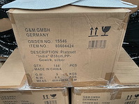 Partij placemat round 38cm, silver (432x) - afbeelding 4 van  5