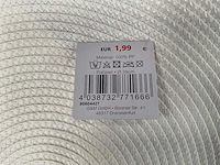 Partij placemat round 38cm, white (144x) - afbeelding 3 van  5