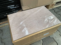 Partij placemat square 45x30cm, pink shade (192x) - afbeelding 1 van  2