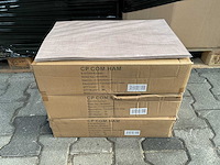 Partij placemat square 45x30cm, pink shade (288x) - afbeelding 2 van  4