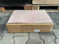 Partij placemat square 45x30cm, pink shade (96x) - afbeelding 2 van  4