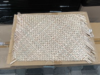 Partij placemat square 48x33cm, seagrass (140x) - afbeelding 1 van  5