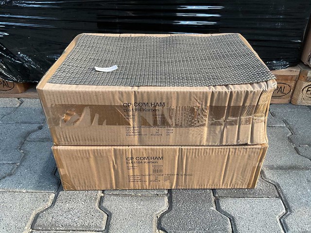 Partij placemat square olive black, 45x30cm (192x) - afbeelding 2 van  4