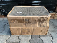 Partij placemat square olive black, 45x30cm (192x) - afbeelding 2 van  4