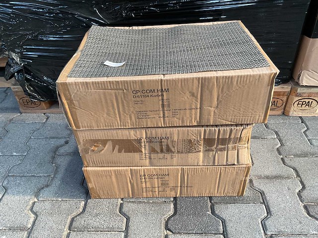 Partij placemat square olive black, 45x30cm (288x) - afbeelding 2 van  4