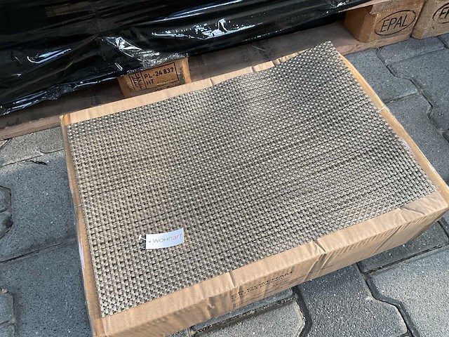 Partij placemat square olive black, 45x30cm (96x) - afbeelding 1 van  4