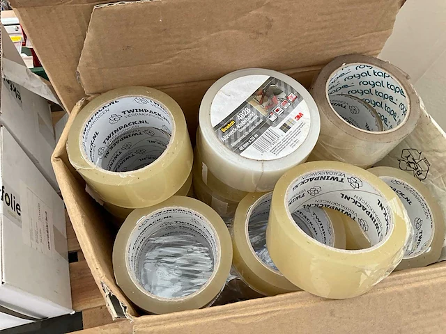Partij plakband + plak dispensers - afbeelding 6 van  7