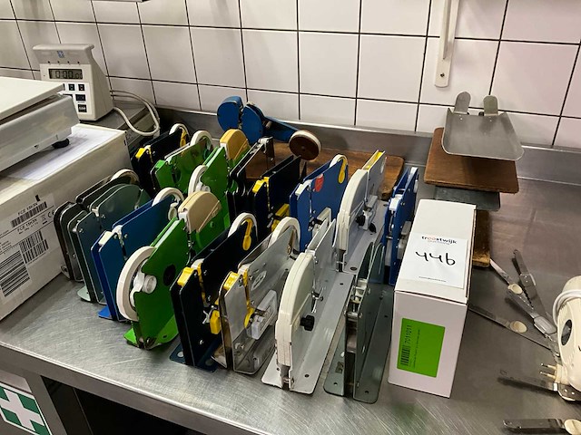 Partij plakband zakkensluiters - afbeelding 1 van  3