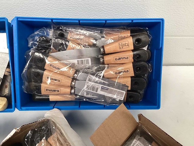 Partij plamuurmessen schildersgereedschap - afbeelding 4 van  5