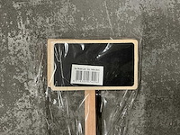Partij plant labels 14x8cm +45cm stick (80x) - afbeelding 2 van  3