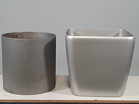 Partij plantenbakken