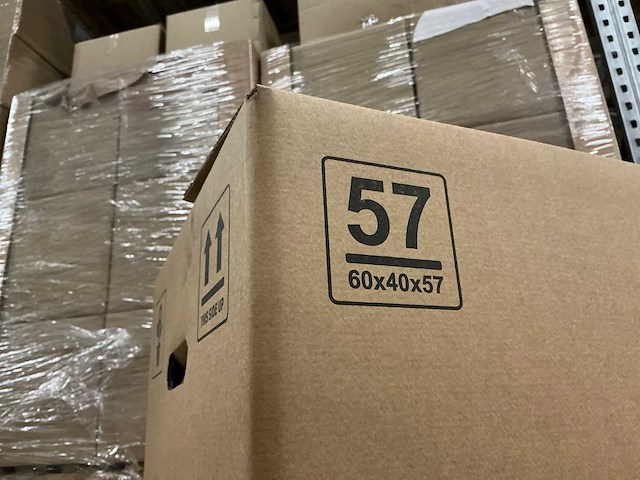 Partij plantendozen euro 57 dd 60x40x57cm (165x) - afbeelding 2 van  4