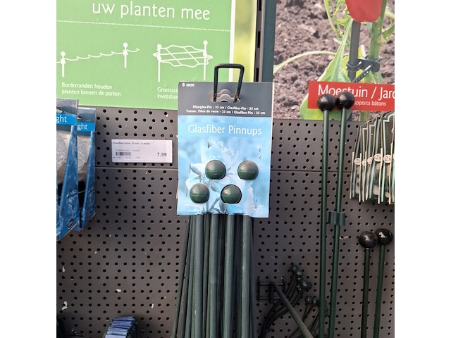 Partij plantensteunen en toebehoren o.a. peacock - afbeelding 17 van  55