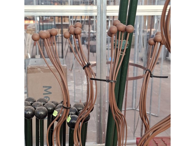 Partij plantensteunen en toebehoren o.a. peacock - afbeelding 49 van  55